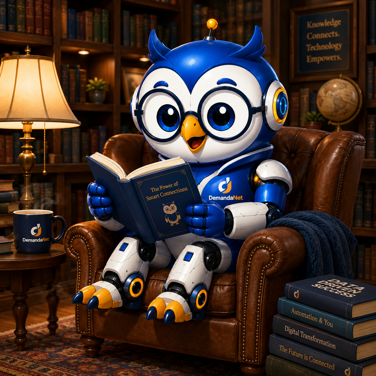 Demandinha, mascote digital da Demandanet